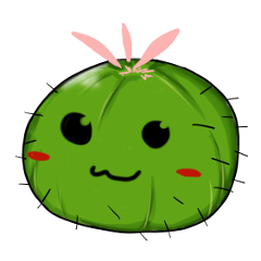 [LINEスタンプ] Lunatic Cactus