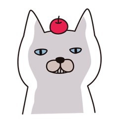 [LINEスタンプ] シュールねこスタンプの画像（メイン）