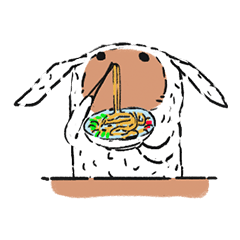 [LINEスタンプ] Bo the little sheep