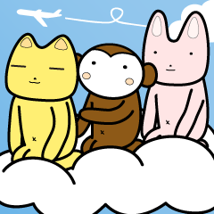 [LINEスタンプ] ねこのキンウンと愉快な仲間たちのお喋り