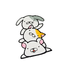 [LINEスタンプ] しろくるまくま