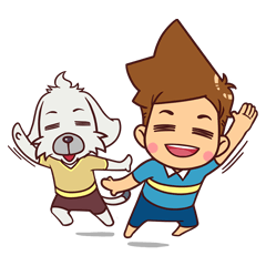 [LINEスタンプ] ムーちゃんたちの日常