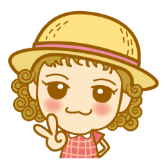 [LINEスタンプ] Little curlyの画像（メイン）