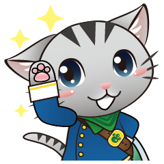 [LINEスタンプ] Brave Cat