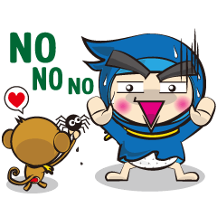 [LINEスタンプ] Ninja PUPU