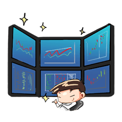 [LINEスタンプ] Trader Daily(Eng)