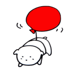 [LINEスタンプ] ちっちゃなワンコ