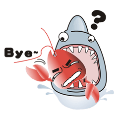 [LINEスタンプ] Super~Shrimp
