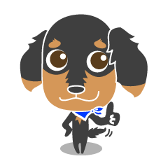 [LINEスタンプ] I love Dachshunds.~可愛いダックスの日常~