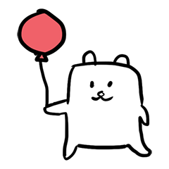 [LINEスタンプ] Hako Kuma