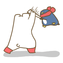 [LINEスタンプ] ポーラとナターシャの画像（メイン）