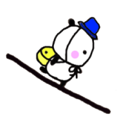 [LINEスタンプ] 山パンダ