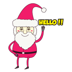 [LINEスタンプ] サンタ クロース - クリスマスの画像（メイン）