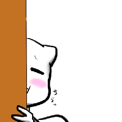 [LINEスタンプ] 八頭身ねこの画像（メイン）