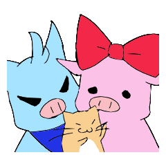 [LINEスタンプ] れーしー牧場