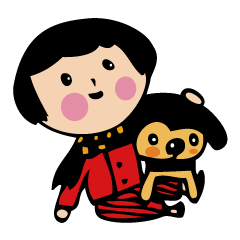 [LINEスタンプ] My Dog and Me