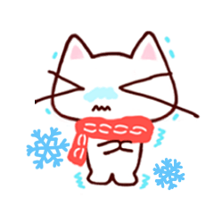 [LINEスタンプ] かわいい くうにゃんの画像（メイン）