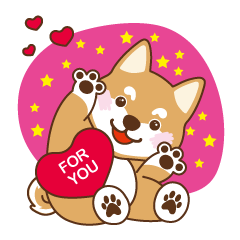 [LINEスタンプ] Shiba Inu - Gifaye's life