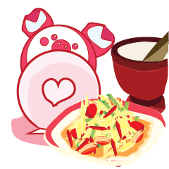 [LINEスタンプ] Enjoy with lunch breakの画像（メイン）