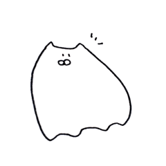 [LINEスタンプ] しろいの。