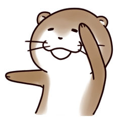 [LINEスタンプ] Funny Otter Kawauso-san's Special