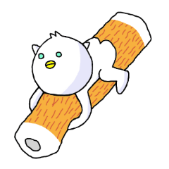 [LINEスタンプ] 猫なの？鳥なの？人なの？