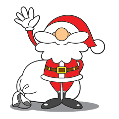 [LINEスタンプ] Lazy Santa Clausの画像（メイン）