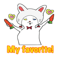 [LINEスタンプ] うさぎんじ