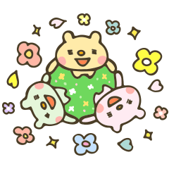 [LINEスタンプ] 森の仲間スタンプ