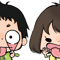 [LINEスタンプ] チキチキ夫婦の日常会話