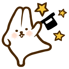 [LINEスタンプ] Mori Shu Mochi Rabbitsの画像（メイン）