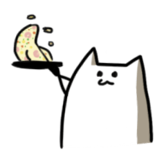 [LINEスタンプ] ピラフねこ