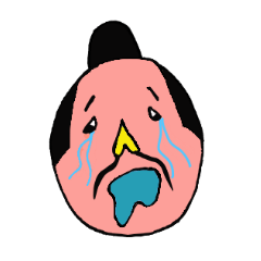 [LINEスタンプ] つらいよ、侍くん