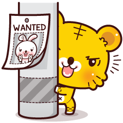 [LINEスタンプ] Bonny＆Tiga