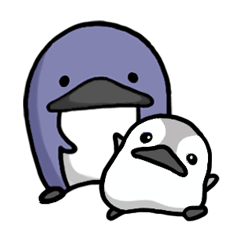 [LINEスタンプ] なんだかんだペンギンの画像（メイン）