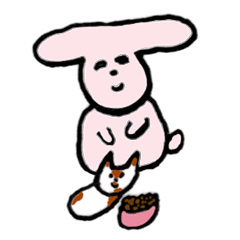 [LINEスタンプ] うさぎ暮らし