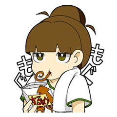 [LINEスタンプ] おっさん女子の画像（メイン）