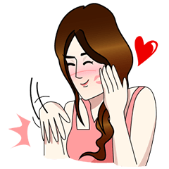 [LINEスタンプ] Mr.Love's Darling(2/4)love at first sign