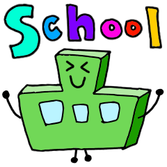 [LINEスタンプ] SCHOOLの画像（メイン）