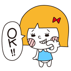[LINEスタンプ] たれまゆちゃん