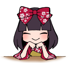 [LINEスタンプ] 座敷童のワラシちゃん