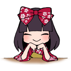 [LINEスタンプ] 座敷童のワラシちゃんの画像（メイン）