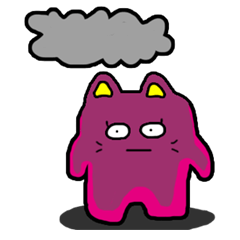 [LINEスタンプ] ピンクの猫ちゃんの画像（メイン）