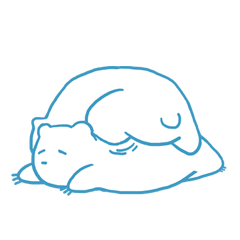 [LINEスタンプ] Gonmi - The Polarbearの画像（メイン）