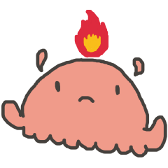 [LINEスタンプ] がんばる！めんだこちゃん。