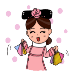 [LINEスタンプ] Pink Taiwan Princess