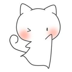 [LINEスタンプ] 化けにゃんこ