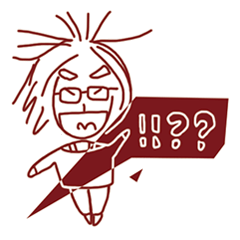 [LINEスタンプ] Ms. 崩壊