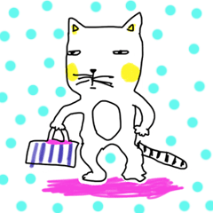 [LINEスタンプ] 可愛い猫の楽しい生活！