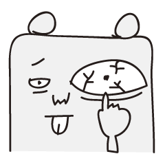 [LINEスタンプ] にくめないぞ。の画像（メイン）